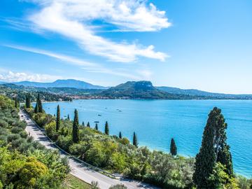 <h5>En plein air on Lake Garda!</h5>